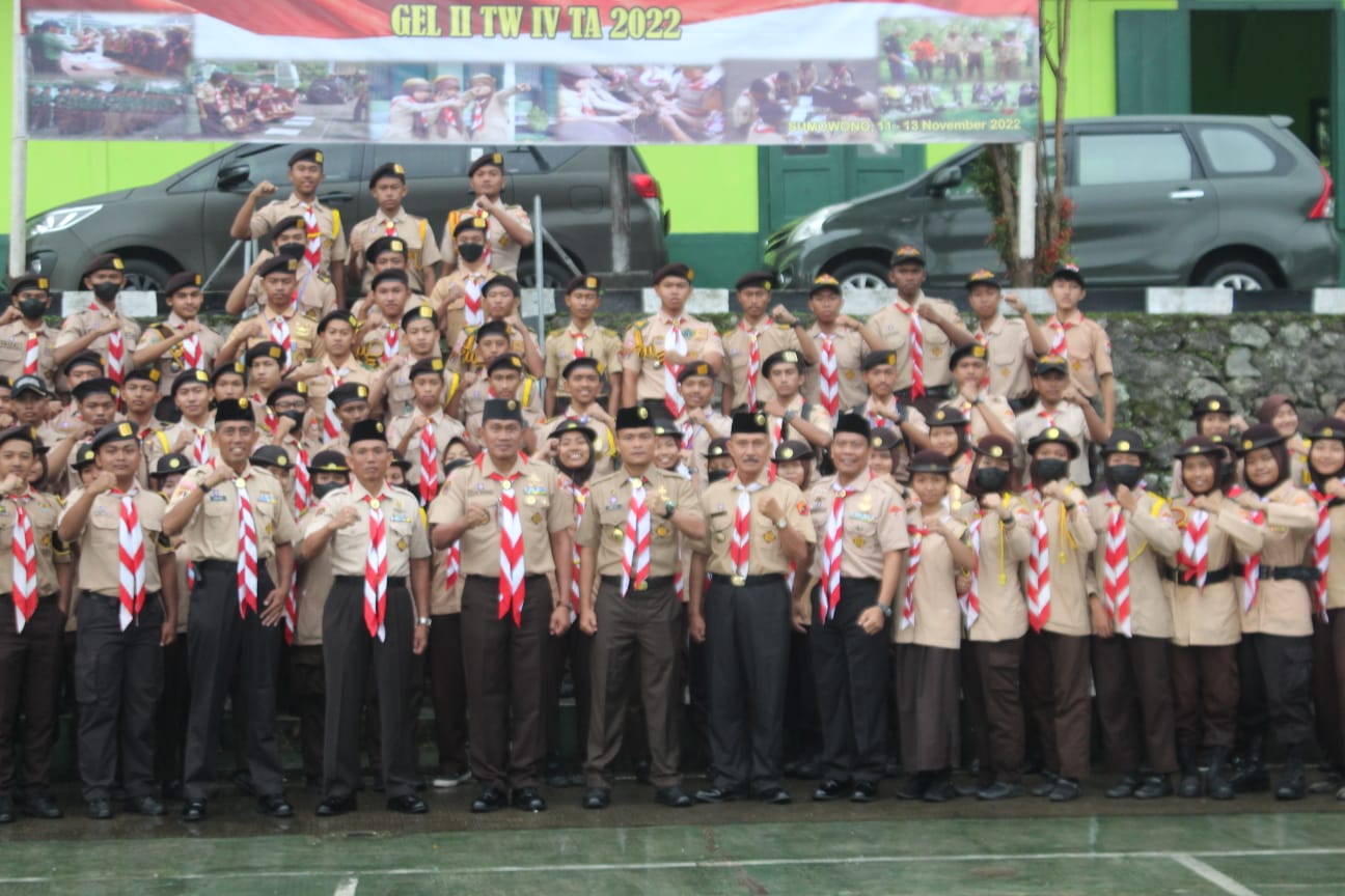 Kodam IV/Diponegoro Buka Perkemahan Saka Wira Kartika Gel II Triwulan lV Tahun 2022